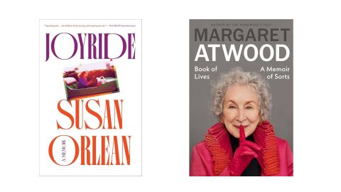 Orlean: Avid REader Press/Simon & Schuster (l); Atwood: Doubleday (r)