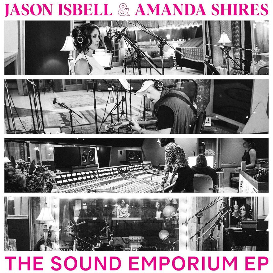 The cover of "The Sound Emporium" features a collage of photos with Jason Isbell and Amanda Shires.