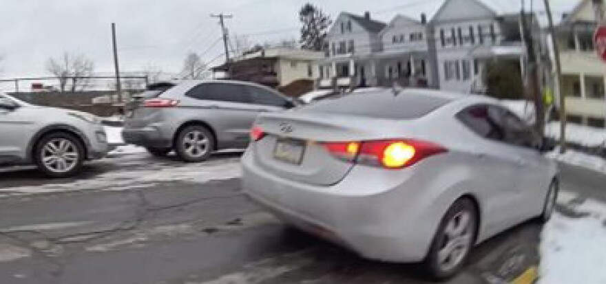 Scranton police say a 14-year-old drove a stolen Hyundai Elantra and tried to recruit students to assist in stealing vehicles.