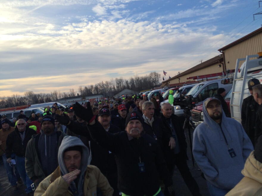 More than 300 union plumbers from cities across Michigan came to Flint this February to volunteer to replace faucets and filters.
