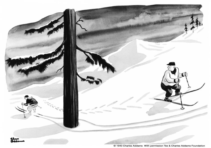 "Downhill Skier," <em>The New Yorker</em>, January 13, 1940