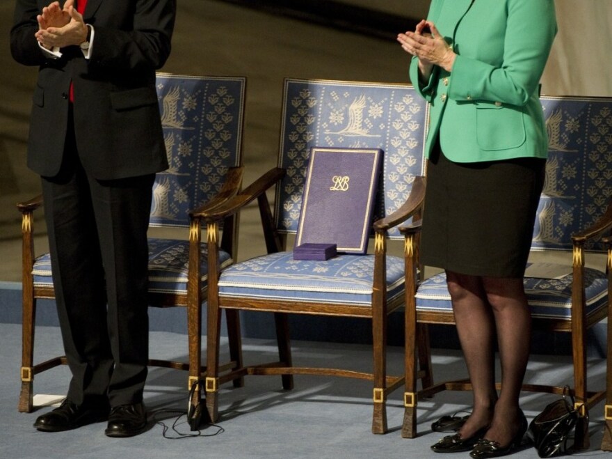 With the Nobel Laureate Liu Xiaobo imprisoned in China, the 2010 Nobel Peace Prize ceremony centered around an empty chair.