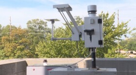 This is one of several devices that Indiana University researchers are considering using to measure PFAS in precipitation.