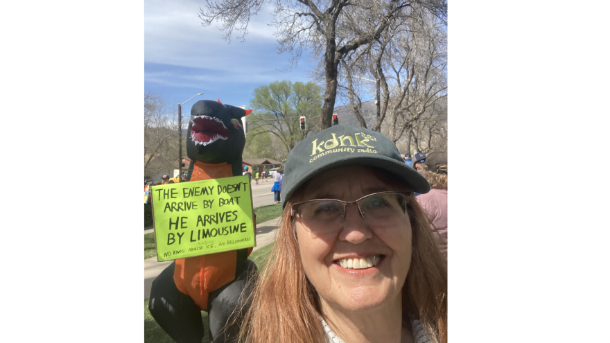 Marilyn on the scene!