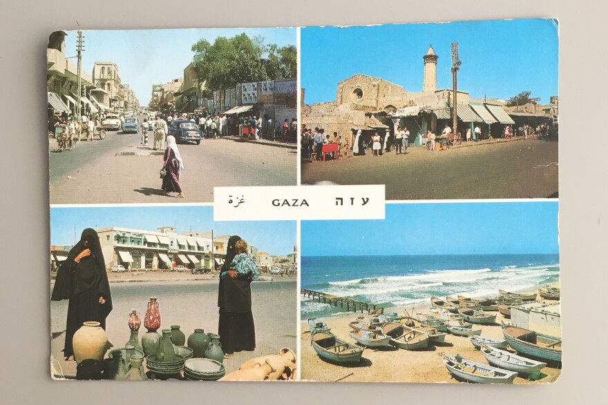 This vintage postcard is a relic from a different time. It was printed by the Israeli postcard company Palphot in 1967.