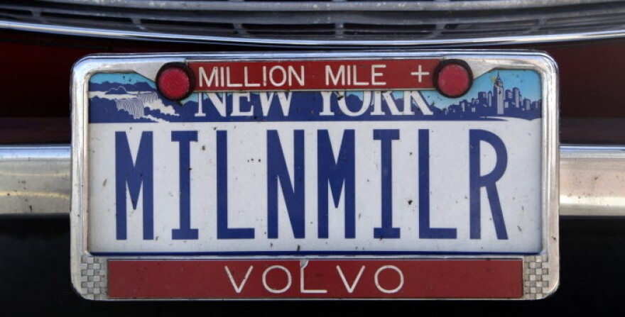 Irv Gordon Volvo's has a very appropriate vanity license plate.