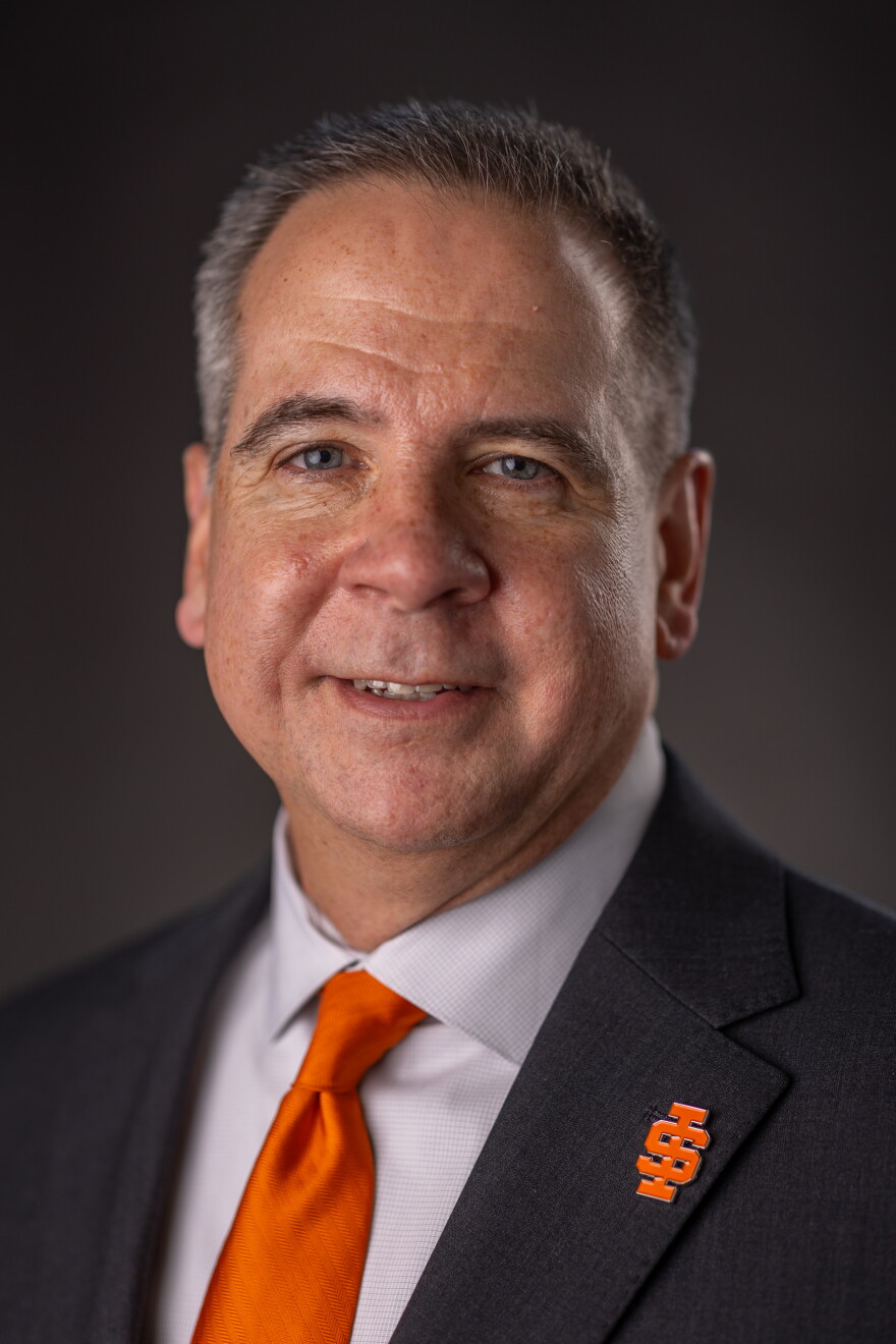 Idaho State University President Robert Wagner