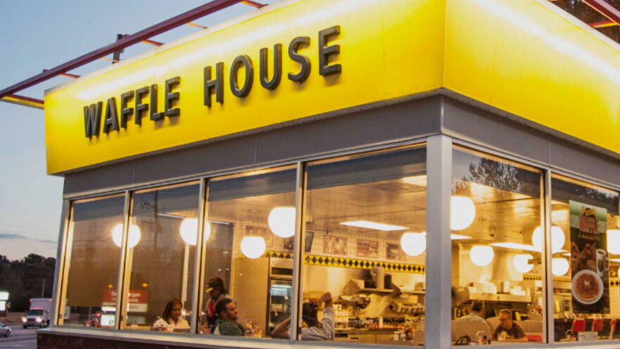 Waffle House window hero