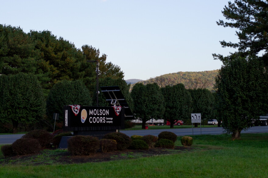 Molson Coors' "Shenandoah Brewery" in Elkton brews Blue Moon Belgian White, Coors Light, Keystone Light, Miller High Life, and Miller Lite, according to the company's website.