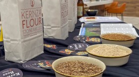 A growing cosumer market is supplying chefs with Kernza in several forms. Moundridge-based growner and retailer Sustain-A-Grain offers Kernza as refined flour, rolled flakes and as whole and malted grain.