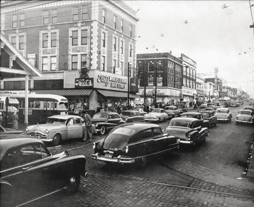 The Wellston Loop in the early 1950s