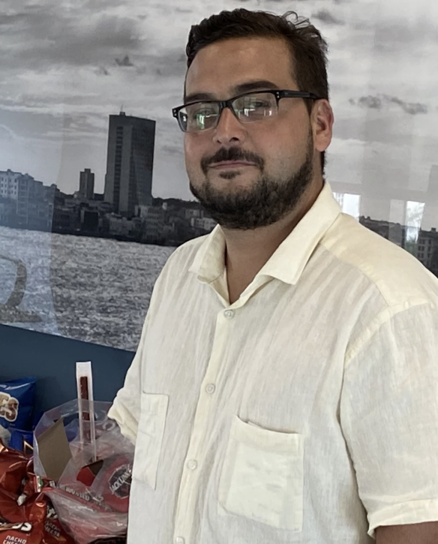 Cuban entrepreneur Aldo Alvarez on a business trip to Miami in 2023.