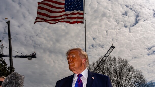 President Donald Trump boards Air Force One, Wednesday, March 11, 2026, at Joint Base Andrews, Md.