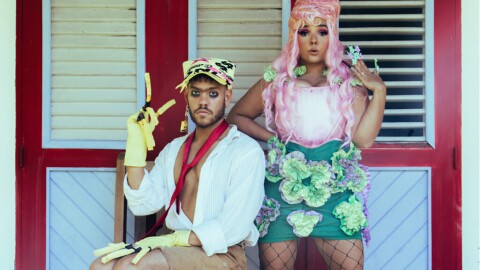 Cain Culto (left) and Jarina De Marco in a press photo for their single, "Chismosa."