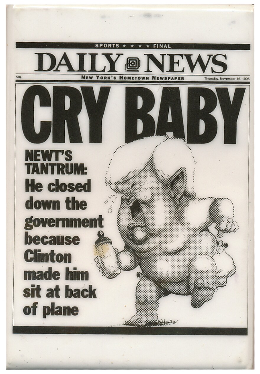 Turning negative may remind voters of the old Gingrich.