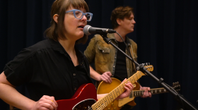 Emily Jane Powers performing live in Studio A