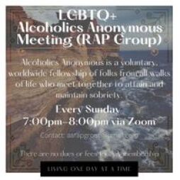 Sunday Evening Rap LGBTQ+ AA Group