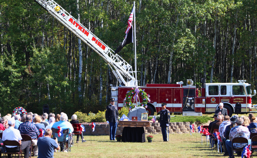 Sgt. Rosslyn Gresens was laid to rest at Macville Cemetery, south of Hill City, on Sept. 22, 2025, 75 years after he was killed in action in Korea.