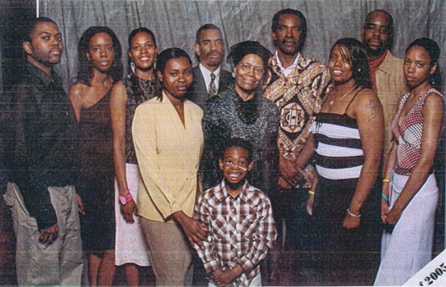 The Evans family.