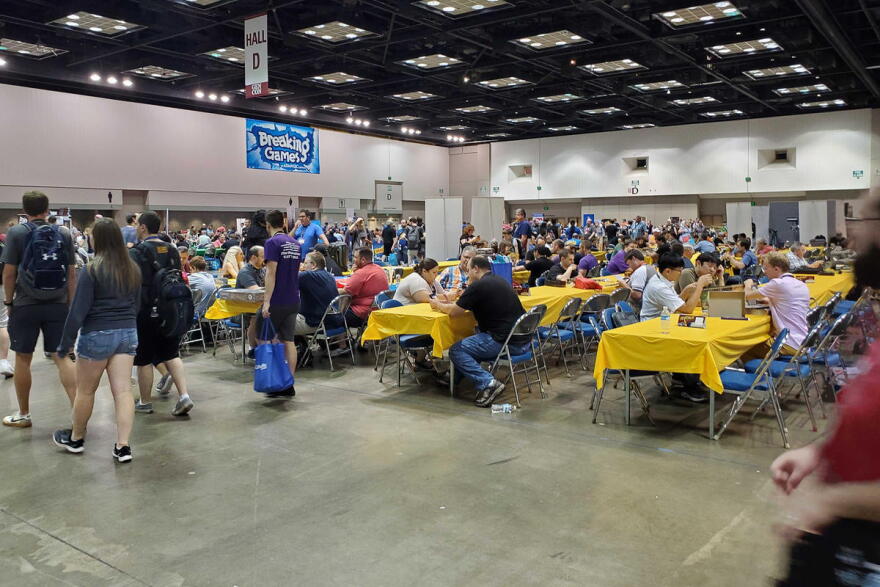 Gen Con typically draws about 70,000 people to the Indiana Convention Center each year.