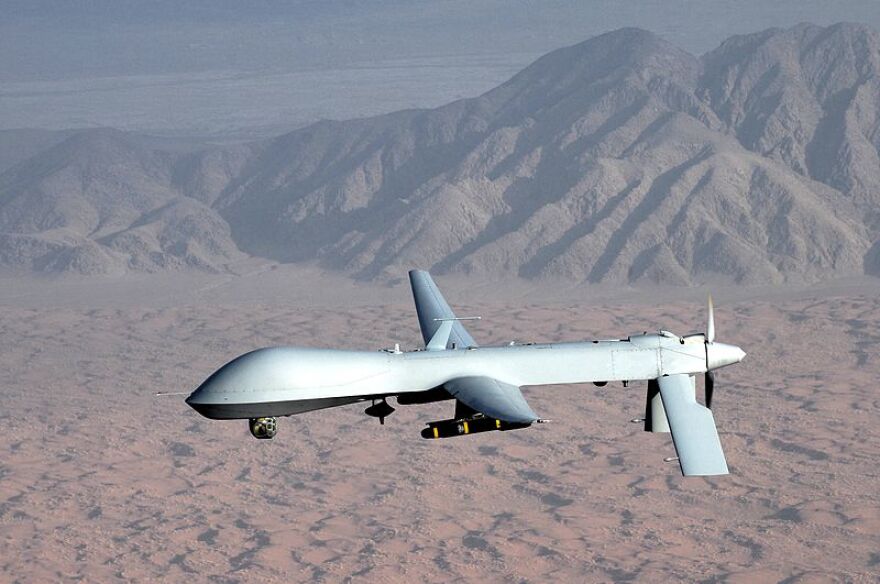 Photo: An MQ-1 Predator aircraft 