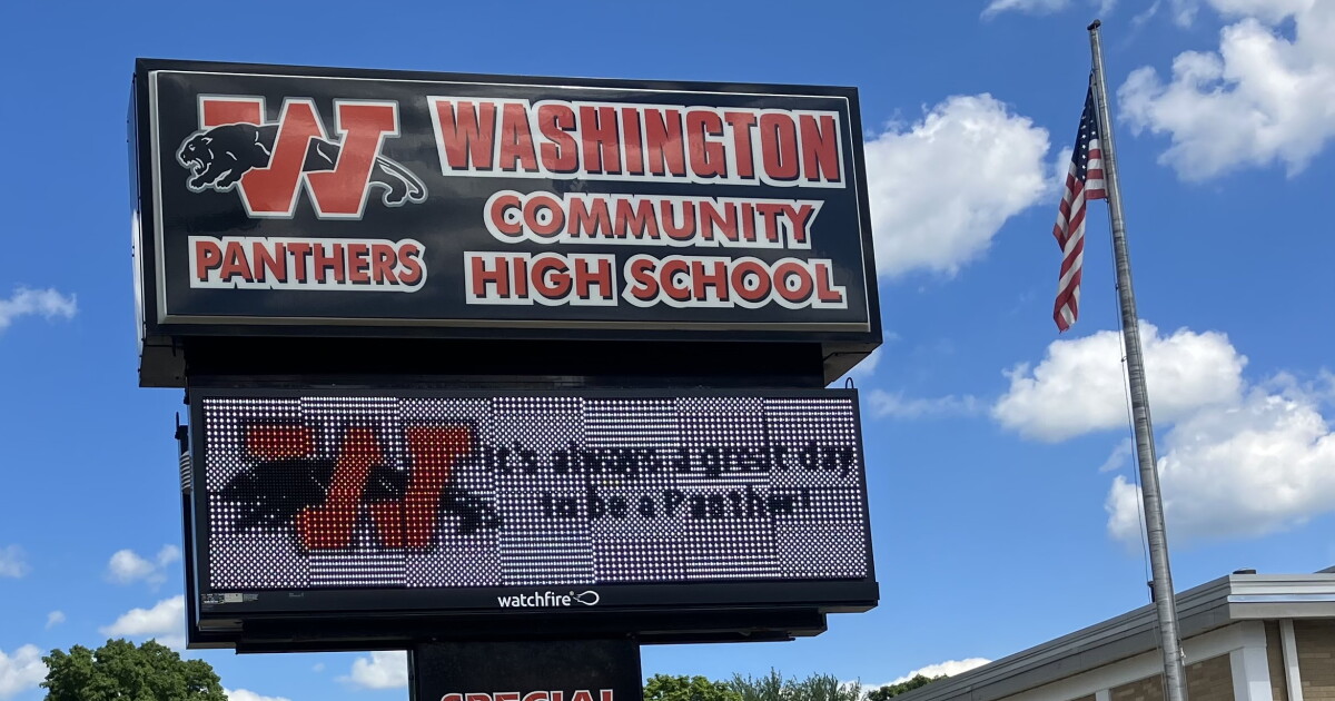 Washington Community High School enrollment falls slightly; more