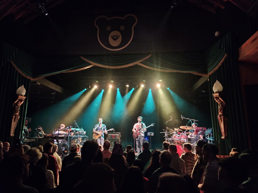 Spafford on stage at Bearsville Theater in Woodstock, New York, on March 8th, 2026.