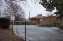 The former Smith Family Center is abandoned near Collinswood Language Academy in south Charlotte.