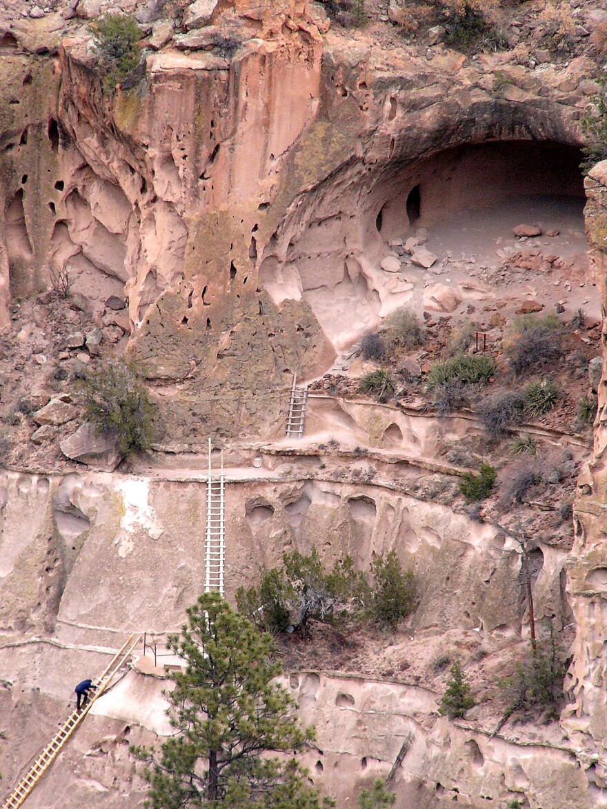 The Alcove House at Bandelier National Monument