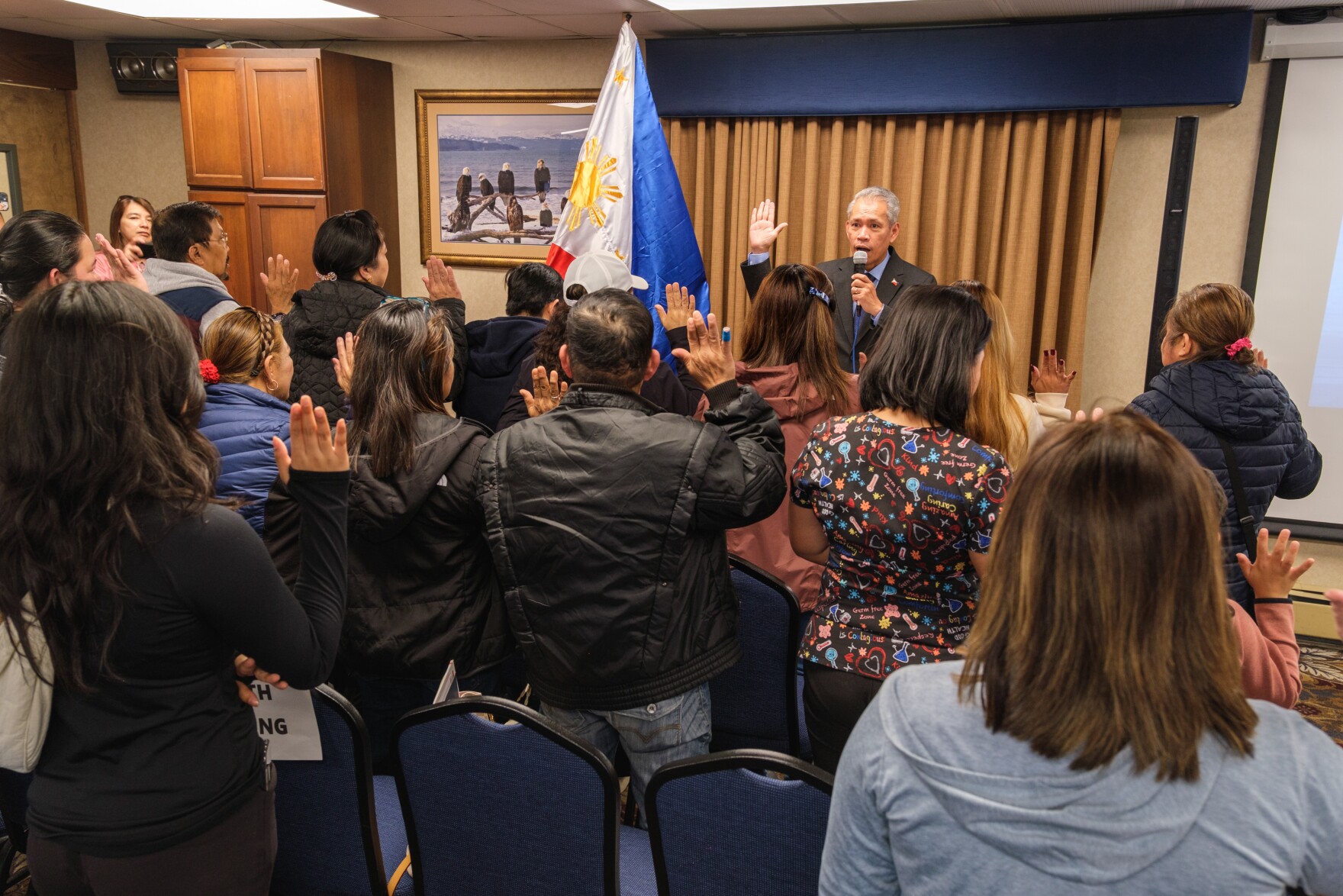 Philippine consulate visits Kodiak for the first time since before the