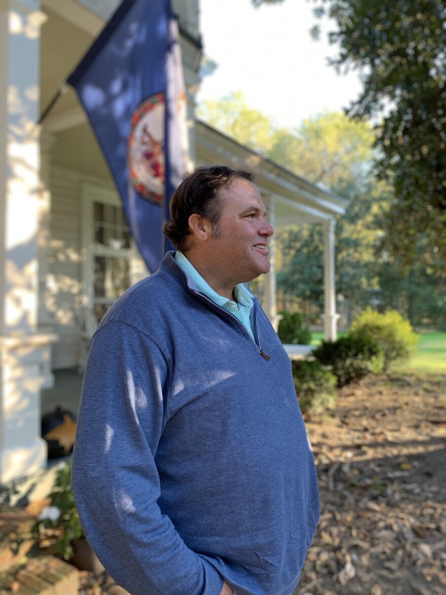 Thomas Leachman is a former Democratic voter who is put off by the way the party focuses on race. He voted for Barack Obama in 2008, but then voted twice for Donald Trump for president and supports Republican Glenn Youngkin for Virginia governor.