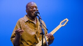 John Ellison performing on Mountain Stage.