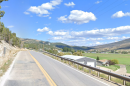 Chalk Creek Road heads northeast out of Coalville toward the Wyoming border.