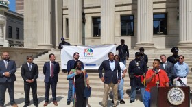              The newest federal and Massachusetts state holiday was celebrated today in Springfield. WAMC’s Pioneer Valley Bureau Chief Paul Tuthill reports.               Juneteenth, which commemorates the end of slavery in America, was observed in front