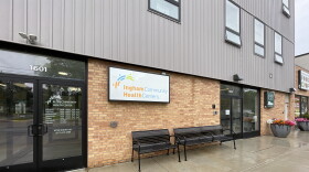 outside façade of the Allen Community Health Center on the eastside of Lansing