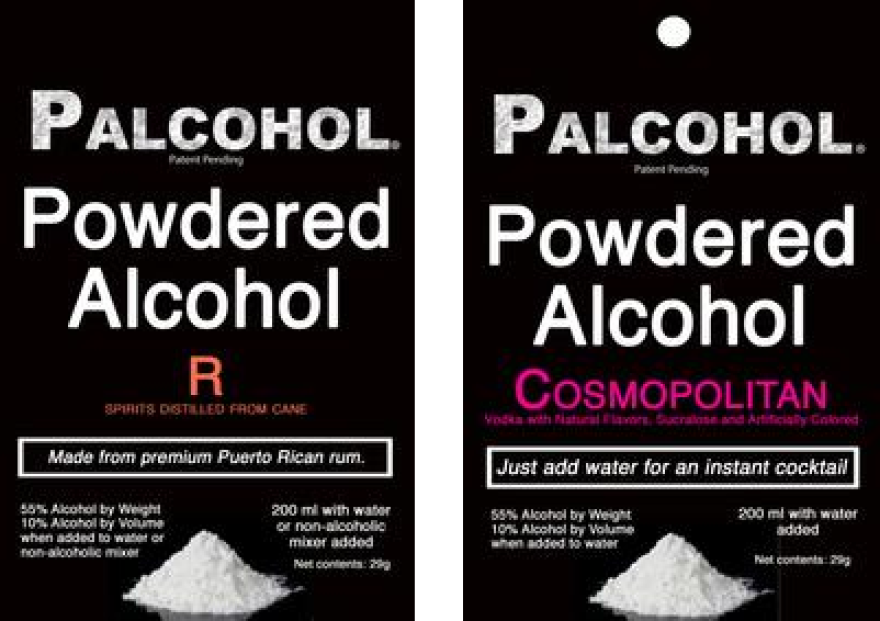 The Alcohol and Tobacco Tax and Trade Bureau approved this week powdered version of Palcohol's cosmopolitan, margarita, rum and vodka.