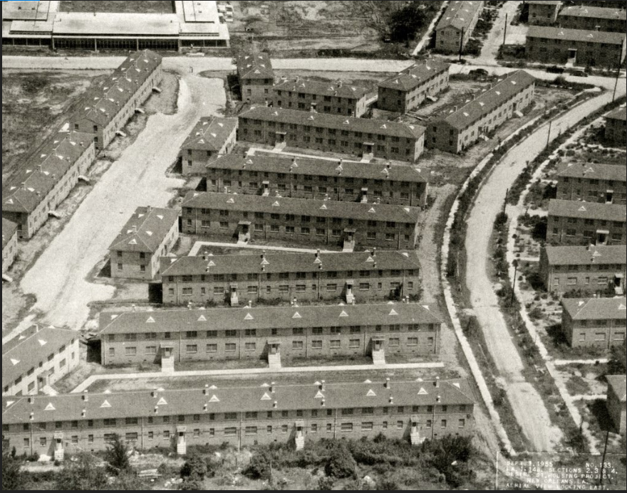 The Desire Public Housing development, seen from above.