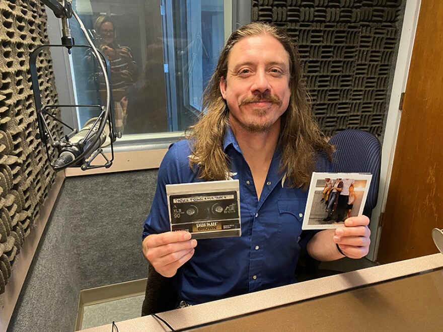 Parker Brown at the YPR studios