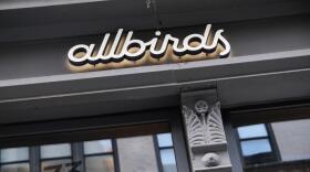 An exterior view of an Allbirds store, a maker of sustainable shoes, in lower Manhattan on Aug. 31, 2021 in New York City. (Spencer Platt/Getty Images)