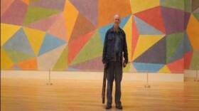 John Simms travels often to the Indianapolis Museum of Art to sketch the art.