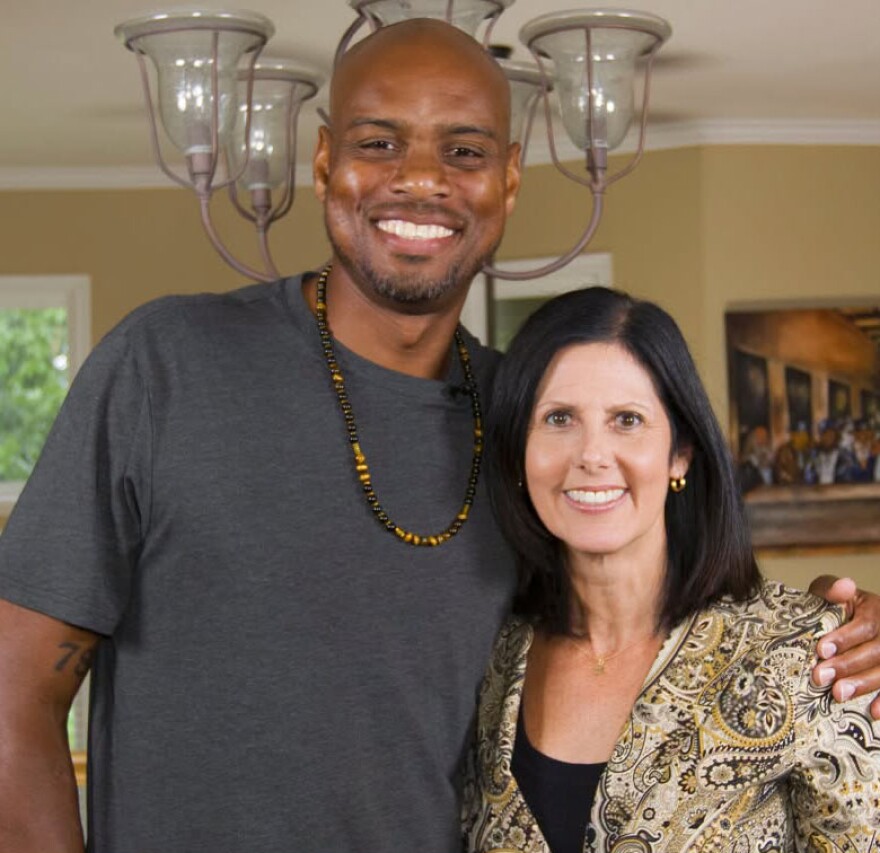 Omari Booker and Alison Lebovitz