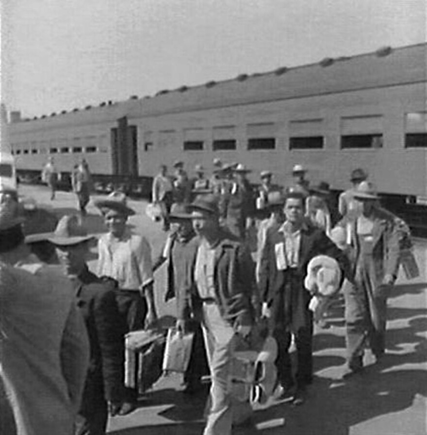 The Bracero Program, meaning “manual laborer” was a series of laws and diplomatic agreements adopted in 1942 when the U.S. signed the Mexican Farm Labor Agreement. The program guaranteed decent living conditions and a minimum wage of 30 cents an hour.