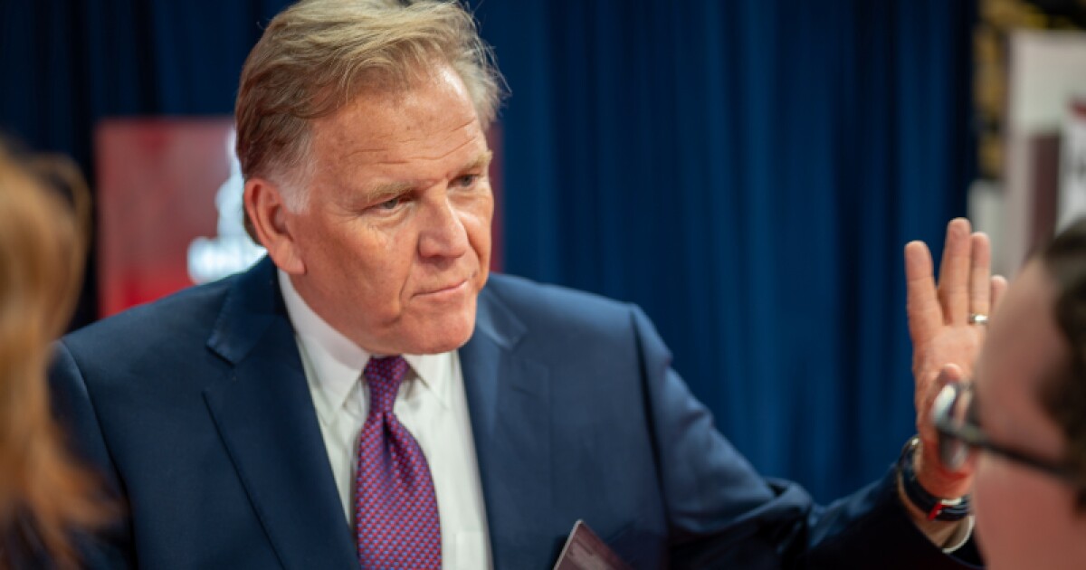 Likely GOP Senate nominee Mike Rogers speaks at RNC | WGVU NEWS