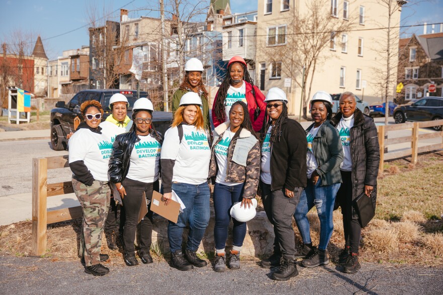 About 40 women have graduated from Baltimore’s DevelopHER program. “We’ve tapped into a niche of women who are hungry to get into real estate,” said program director Tameka Harris. Courtesy of Walter J. Washington.