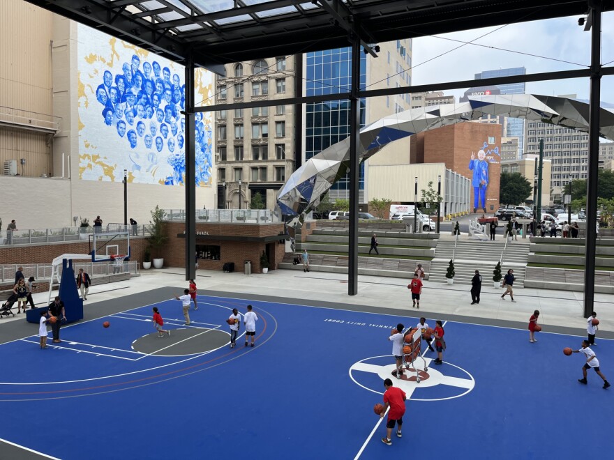 The Bicentennial Unity Plaza is open to the public.