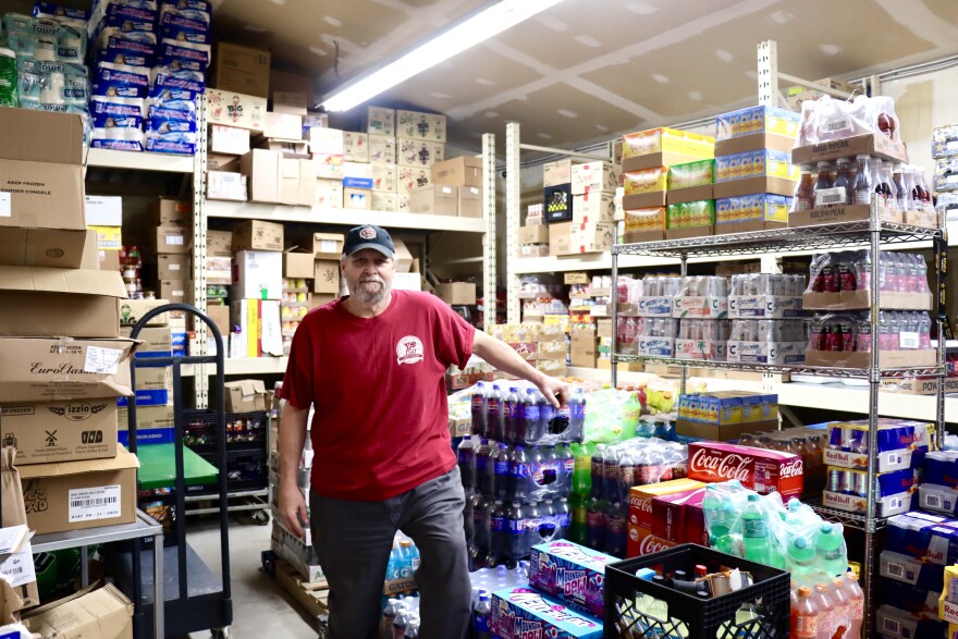 Lee McKinney has managed the local store since 2021, when it was purchased by Alaska Commercial Company.