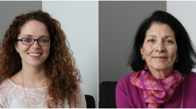 Alderwoman-elect Rice and Vivian Eveloff, director of the Sue Shear Institute for Women in Public Life at the University of Missouri-St. Louis discussed the increase in the number of women in elected offices.