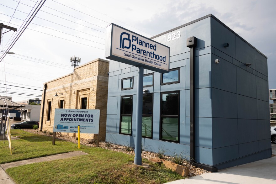 Building of newly renovated Planned Parenthood in East Austin on June 22, 2023.