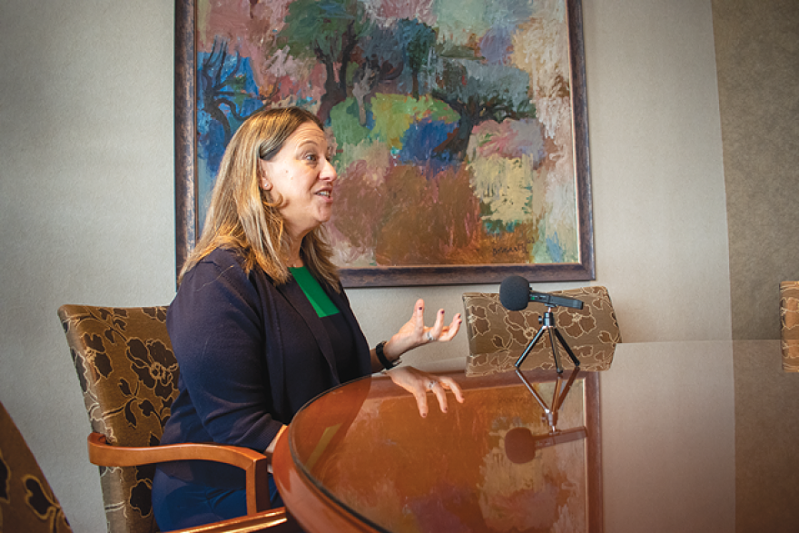 Jennie Schaff's background in education caught the attention of the Farash Foundation board.