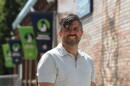Bruce Ingersoll, Rochester Animal Services' new veterinarian outside the Verona Street building Thursday, August 27th, 2026.